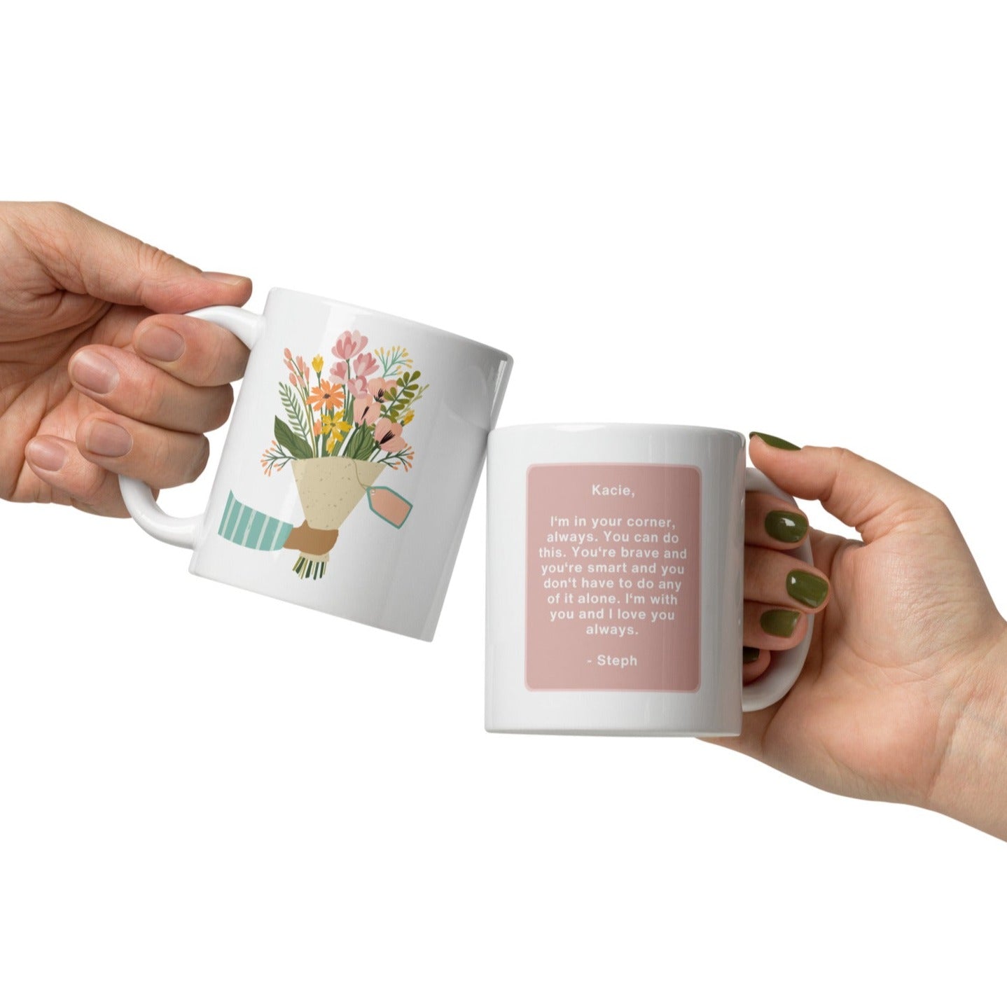 Customized Pep Talk Mug