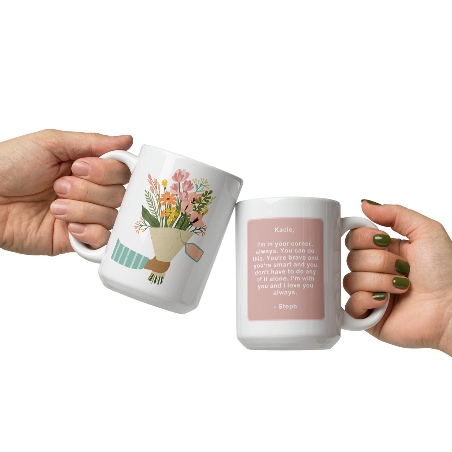 Customized Pep Talk Mug