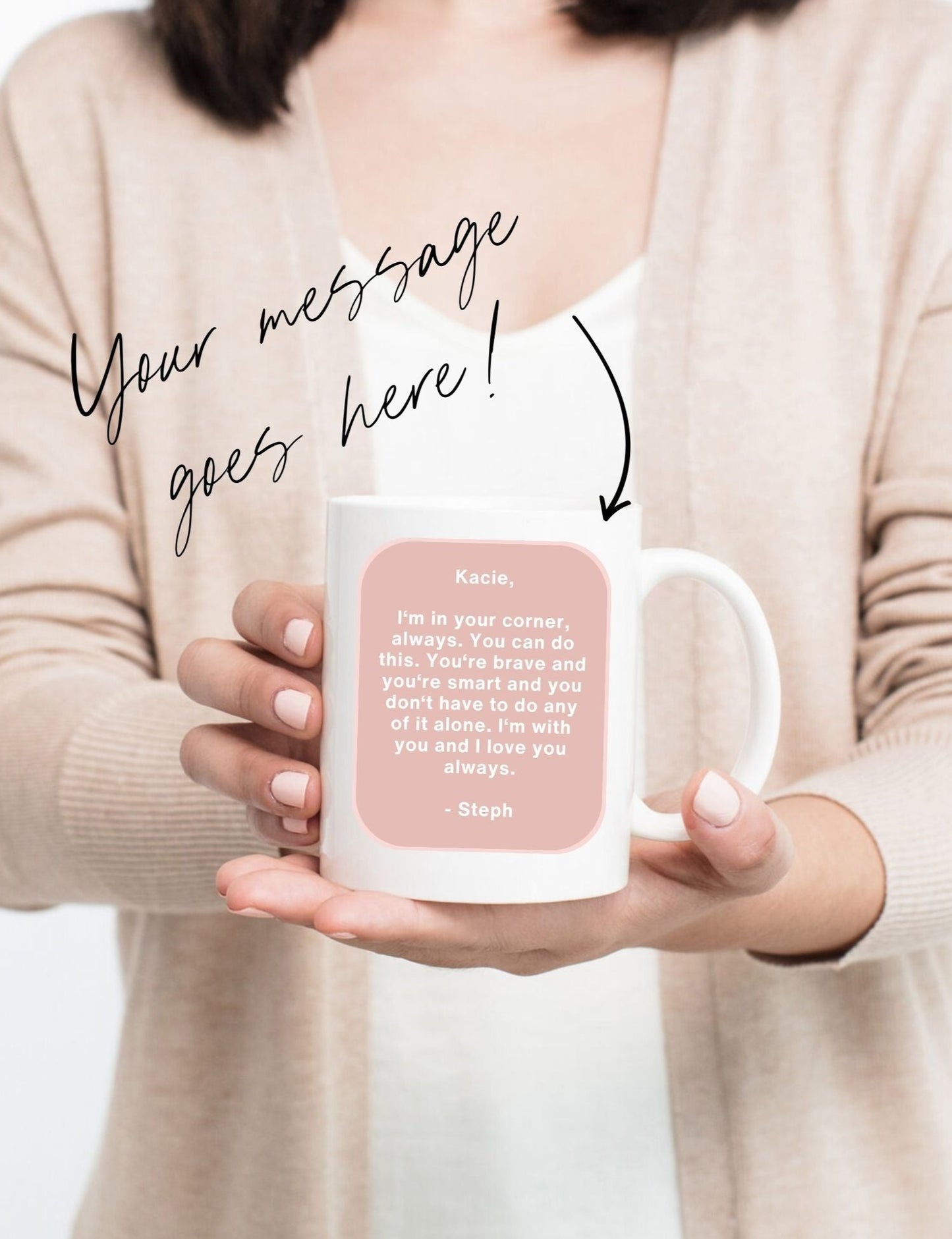 Customized Pep Talk Mug