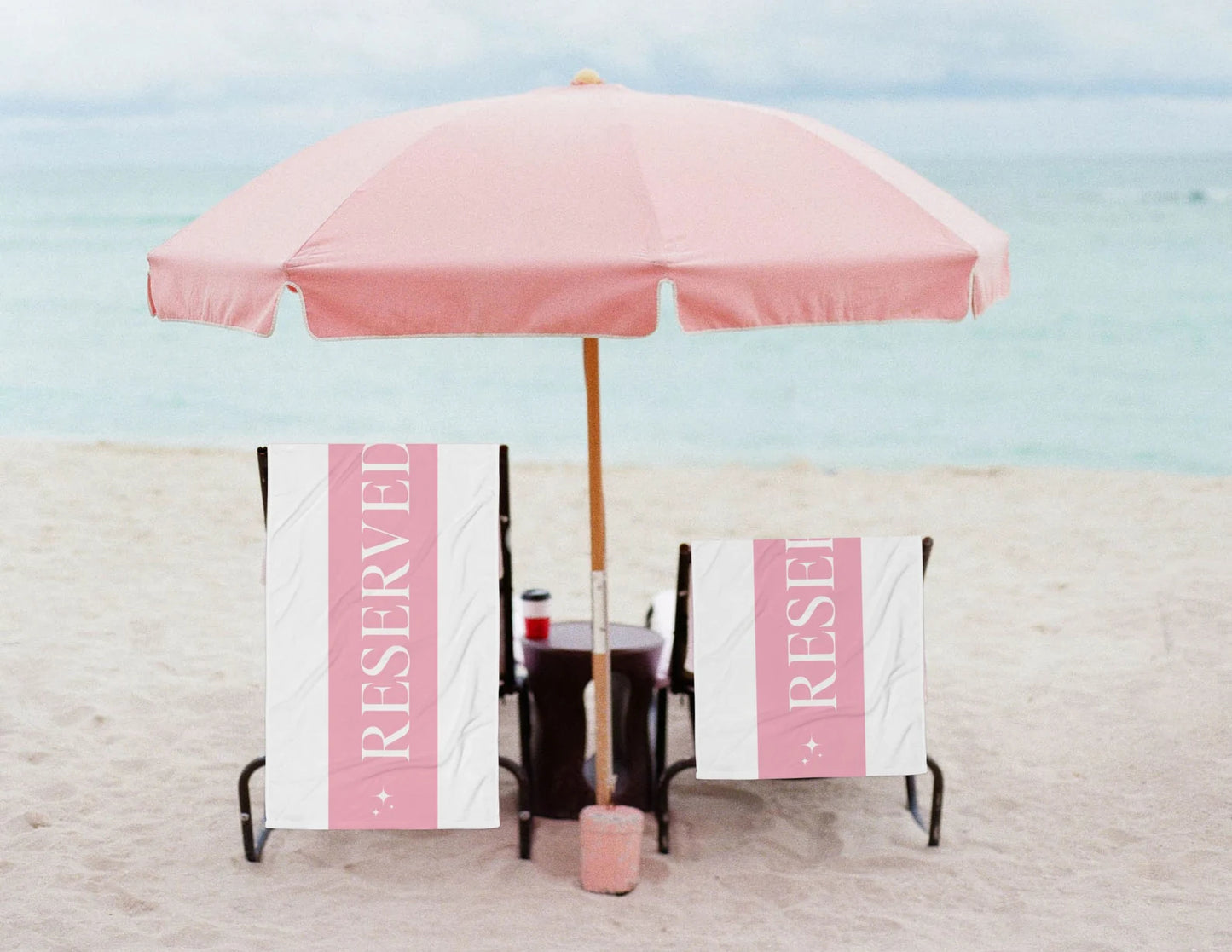 Pink Reserved Towel