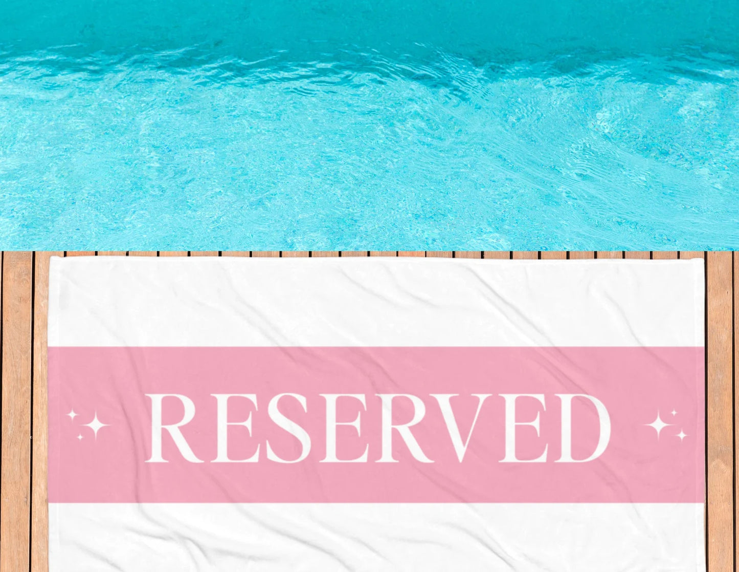Pink Reserved Towel