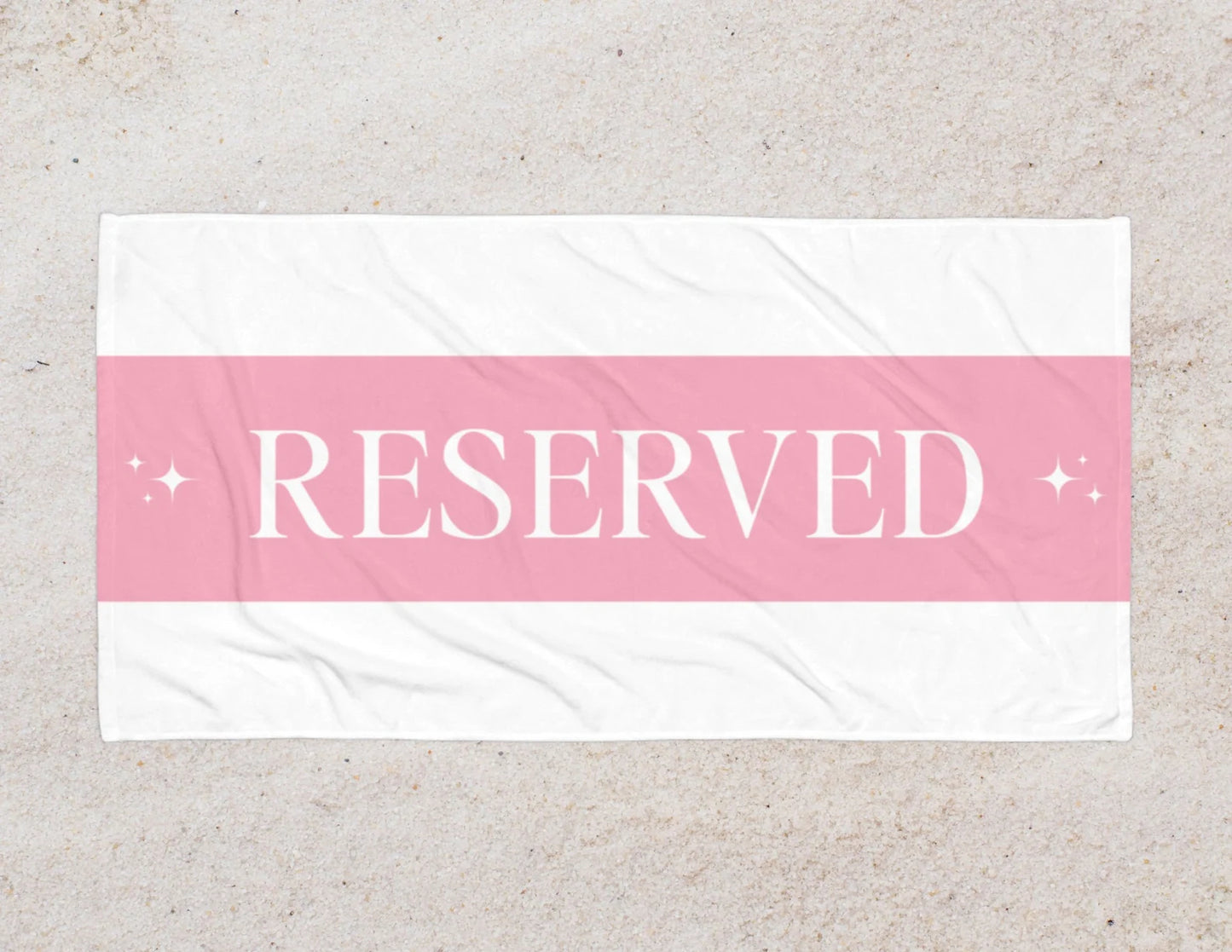 Pink Reserved Towel