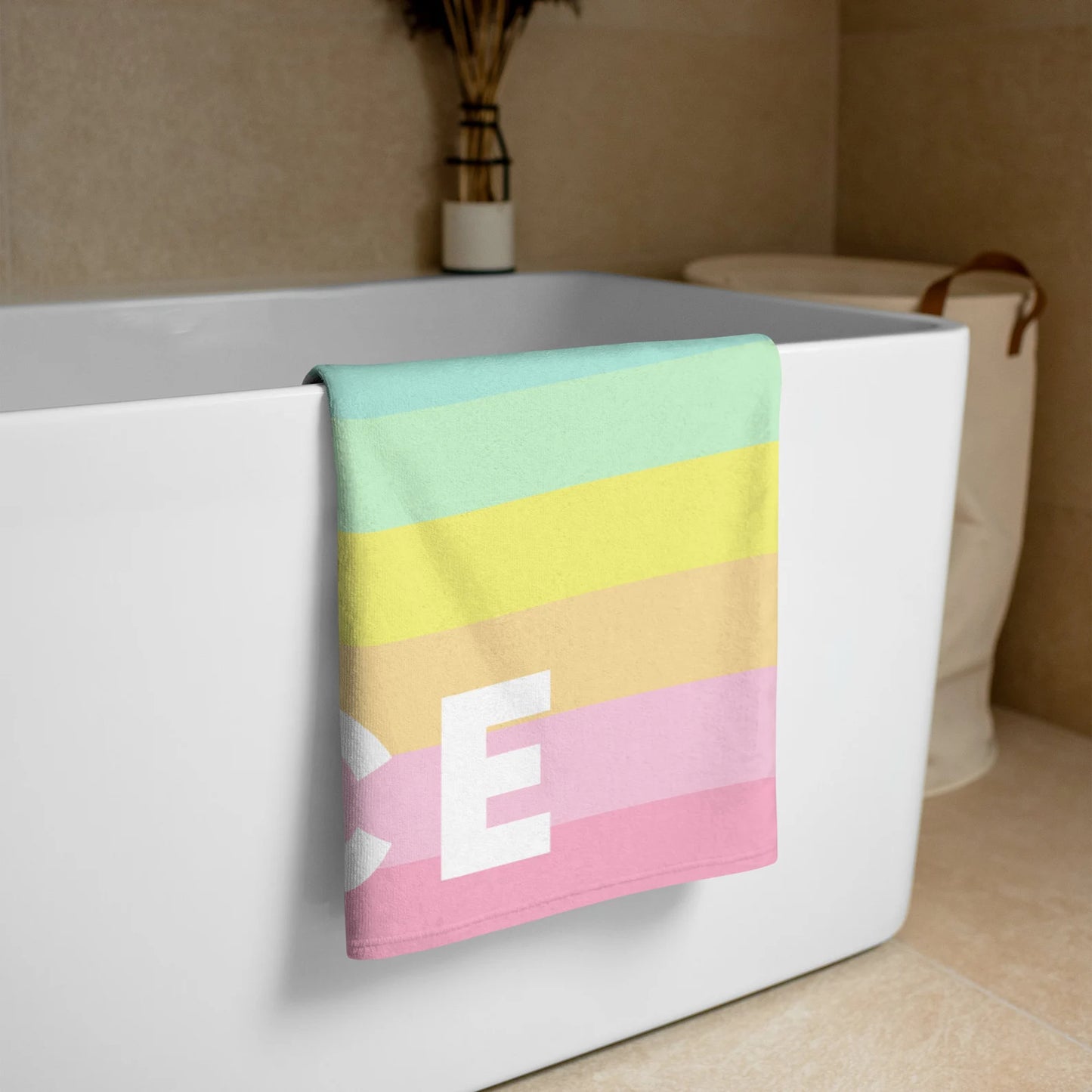 Rainbow Out of Office Towel
