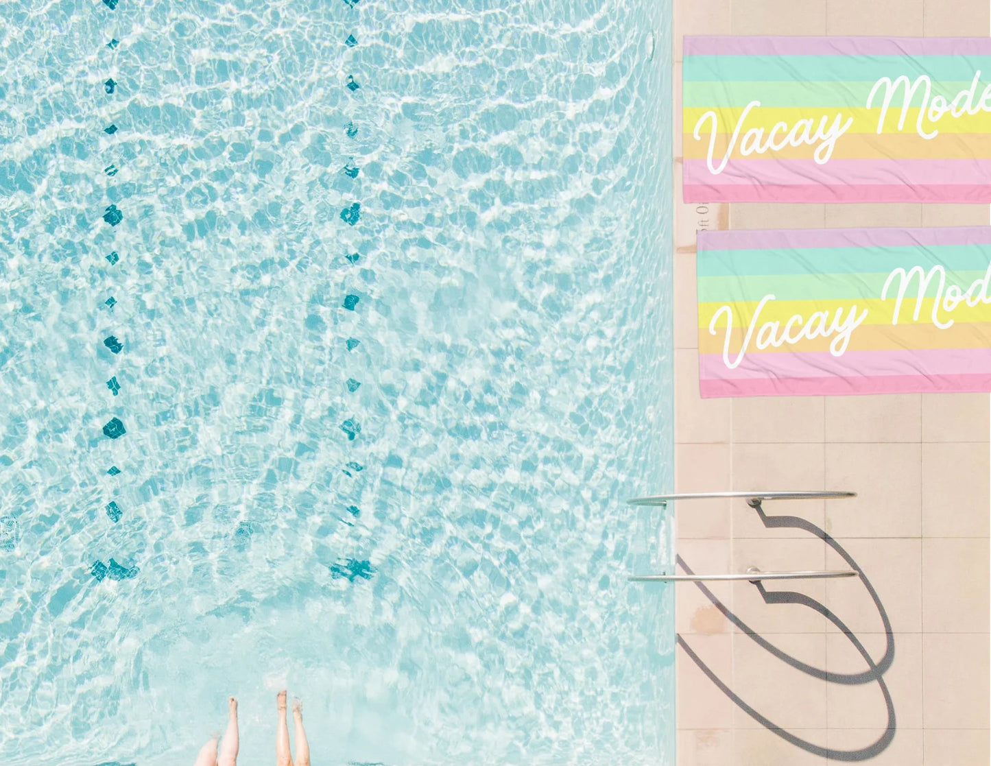 Vacay Mode Beach Towel