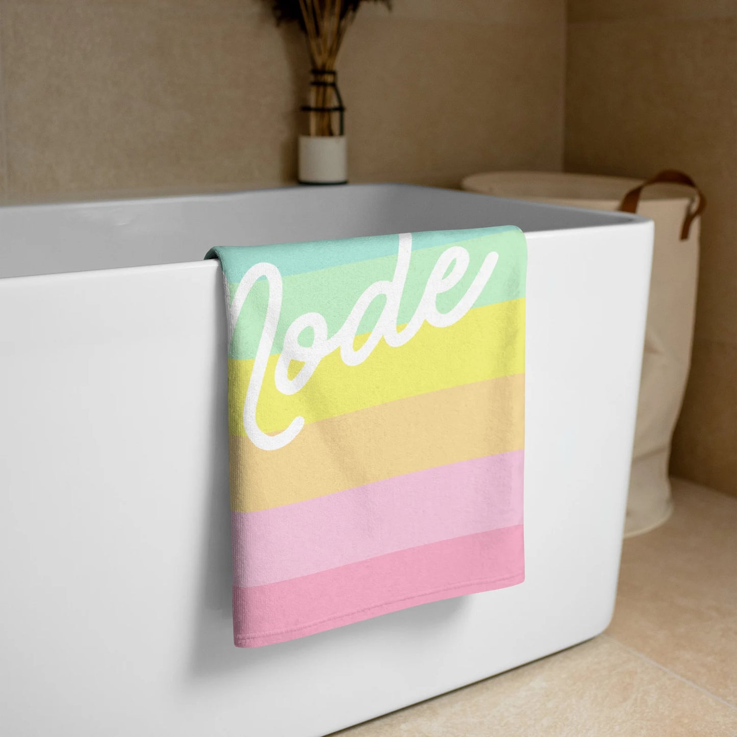 Vacay Mode Beach Towel
