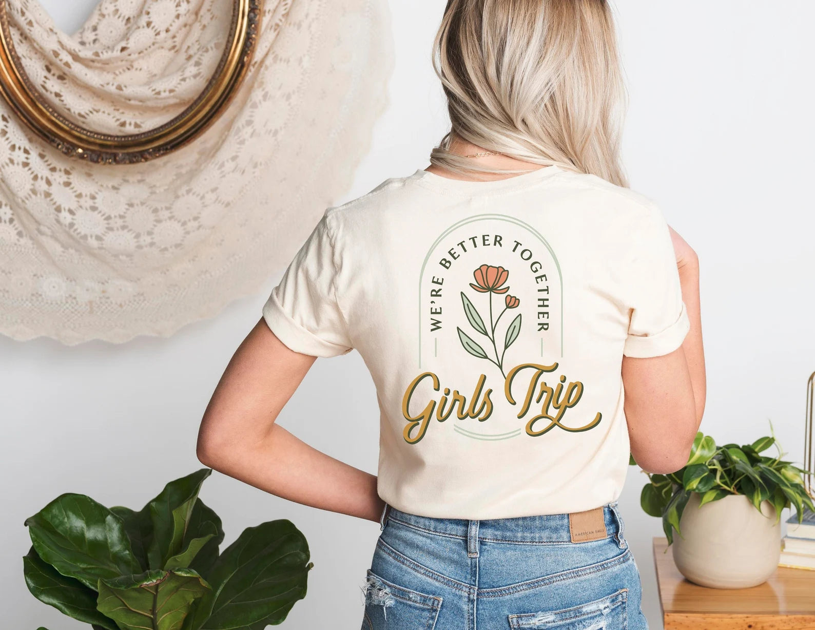 Girls on sale trip shirts