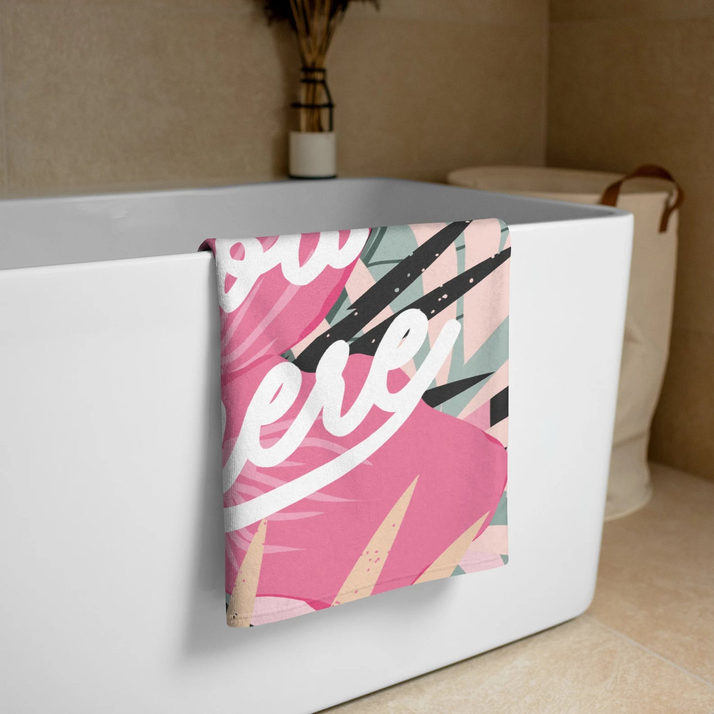 Wish You Were Here Beach Towel