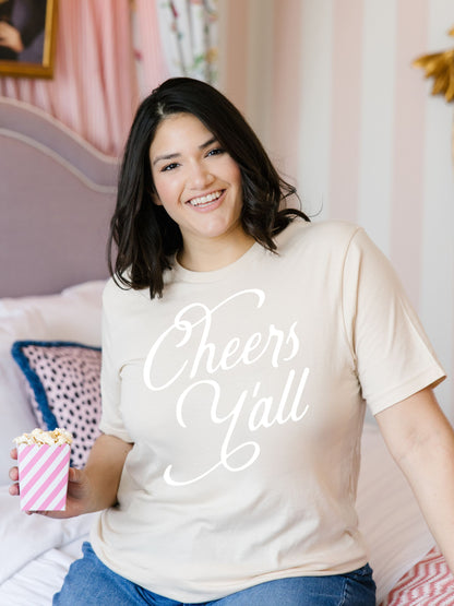 Cheers Y'all T-Shirt for women