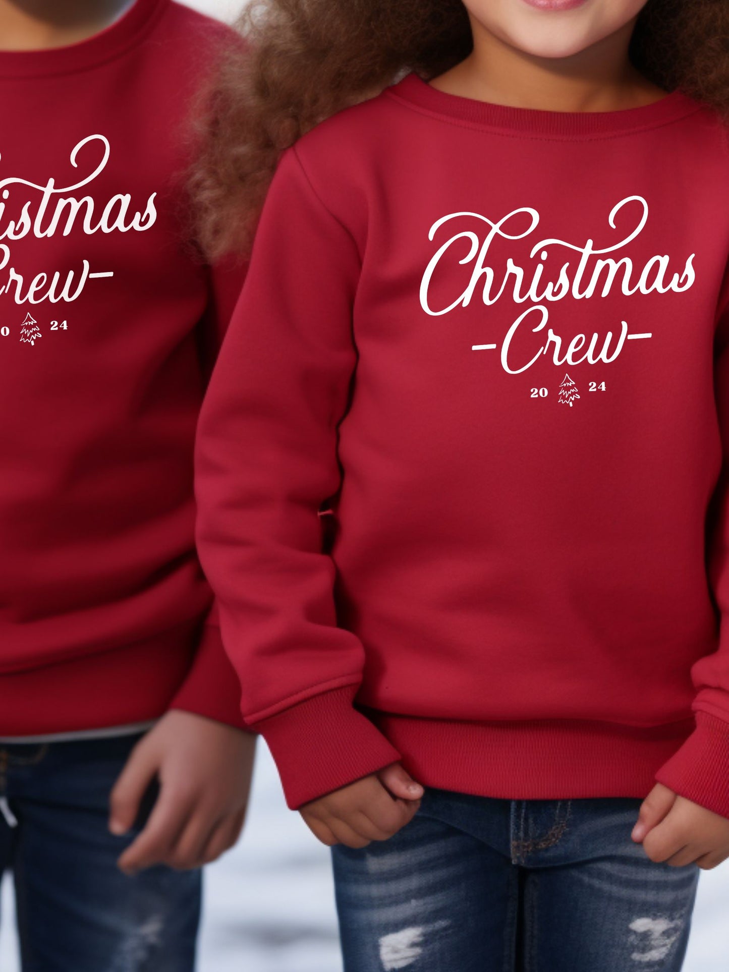 Kids Christmas Crew Sweatshirt