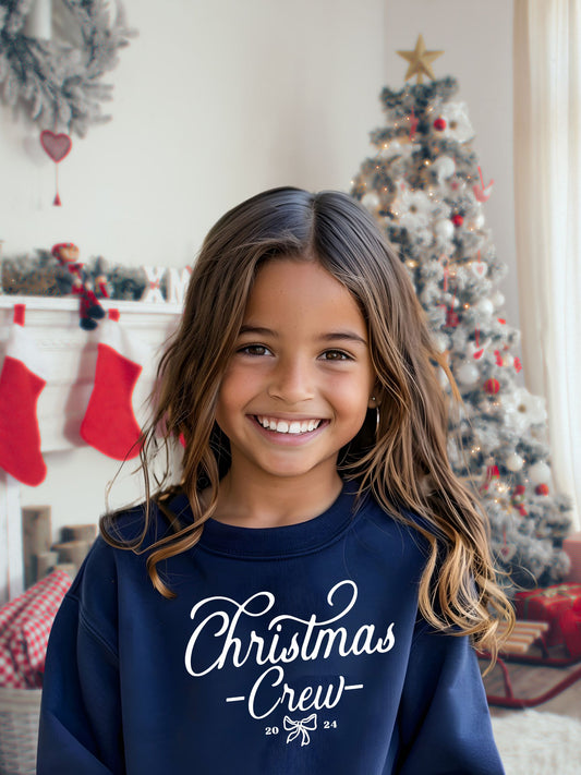 Kids Christmas Crew Sweatshirt