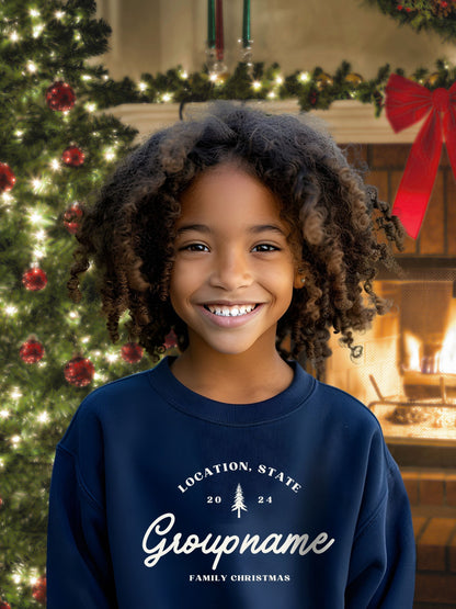 Kids Custom Christmas Sweatshirt