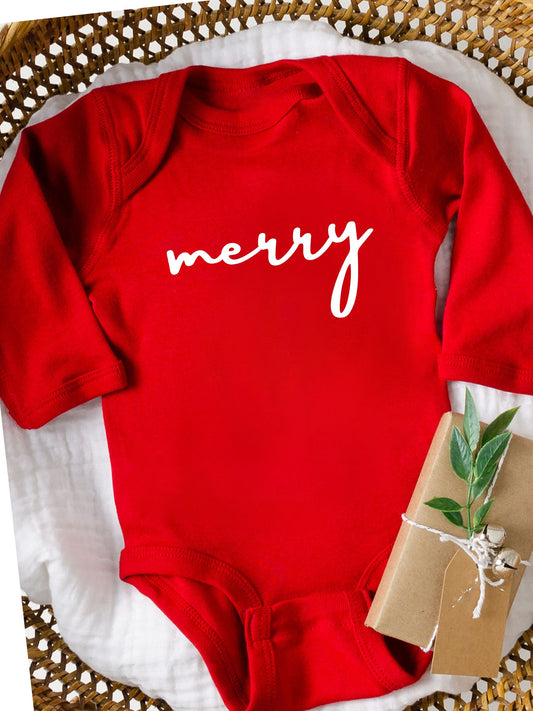 Merry Baby Bodysuit