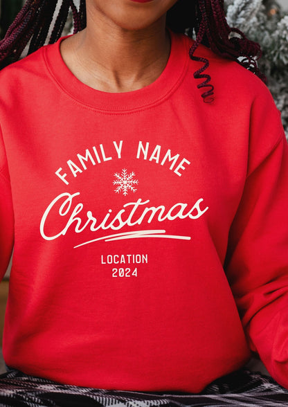 Family Christmas Sweatshirts