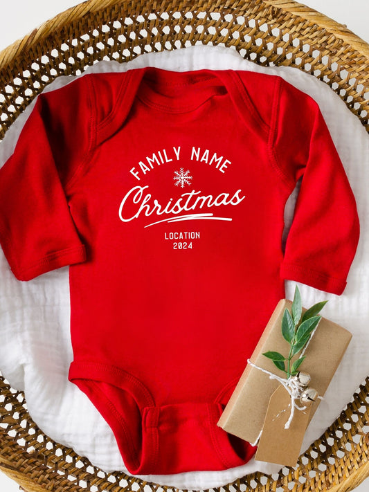 Baby Christmas Bodysuit