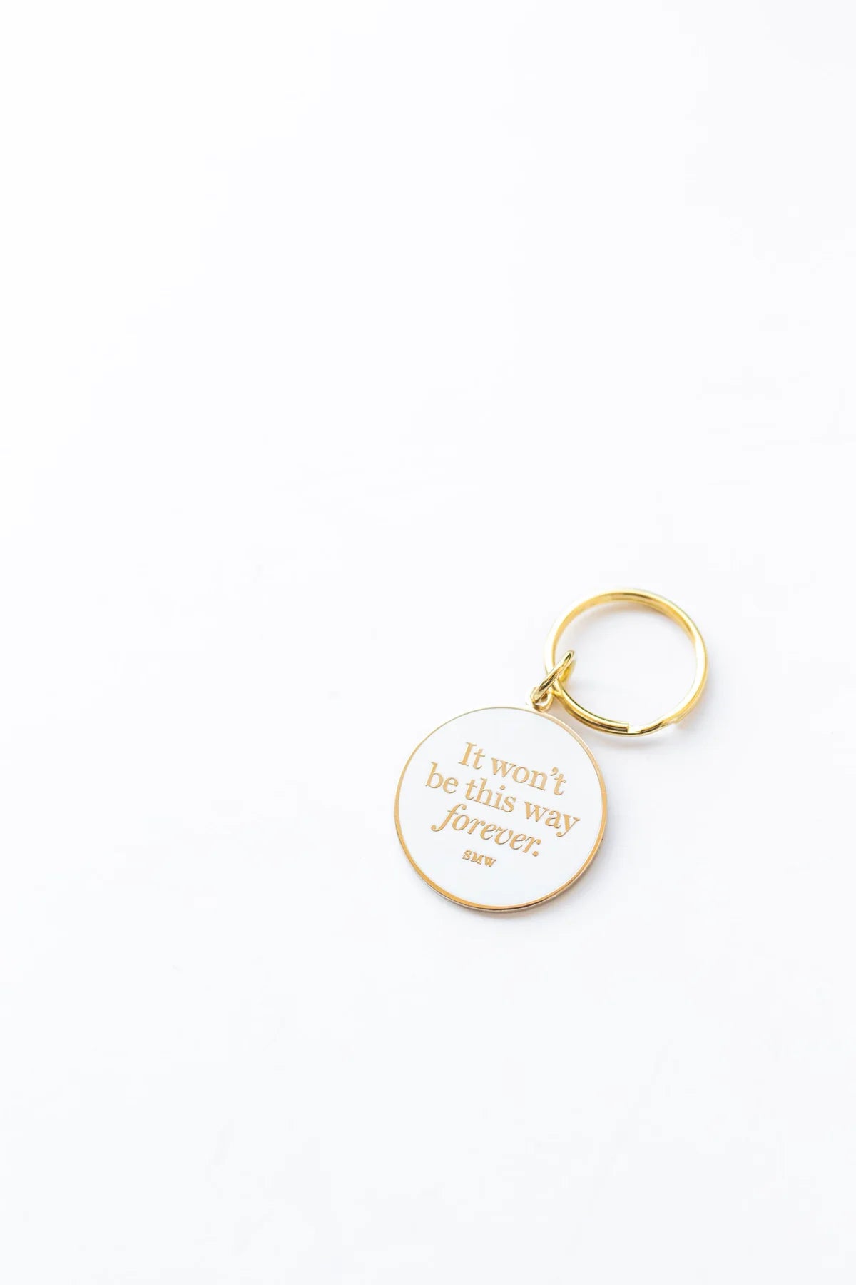Forever Keychain - Inspirational quote reminder