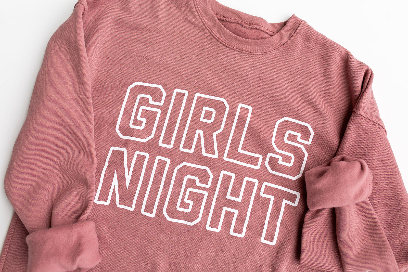 Seasonal Girls Night Sweatshirt - cozy and soft material