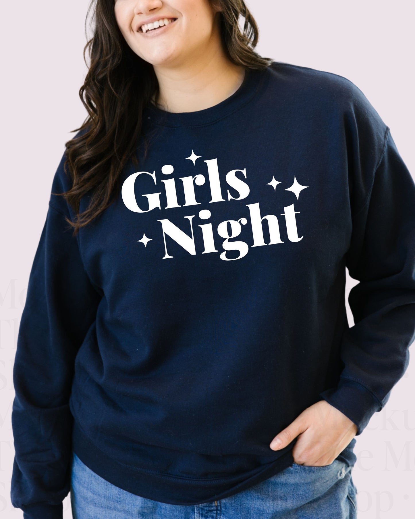 Summer Girls Night Sweatshirt Crew Neck for women
