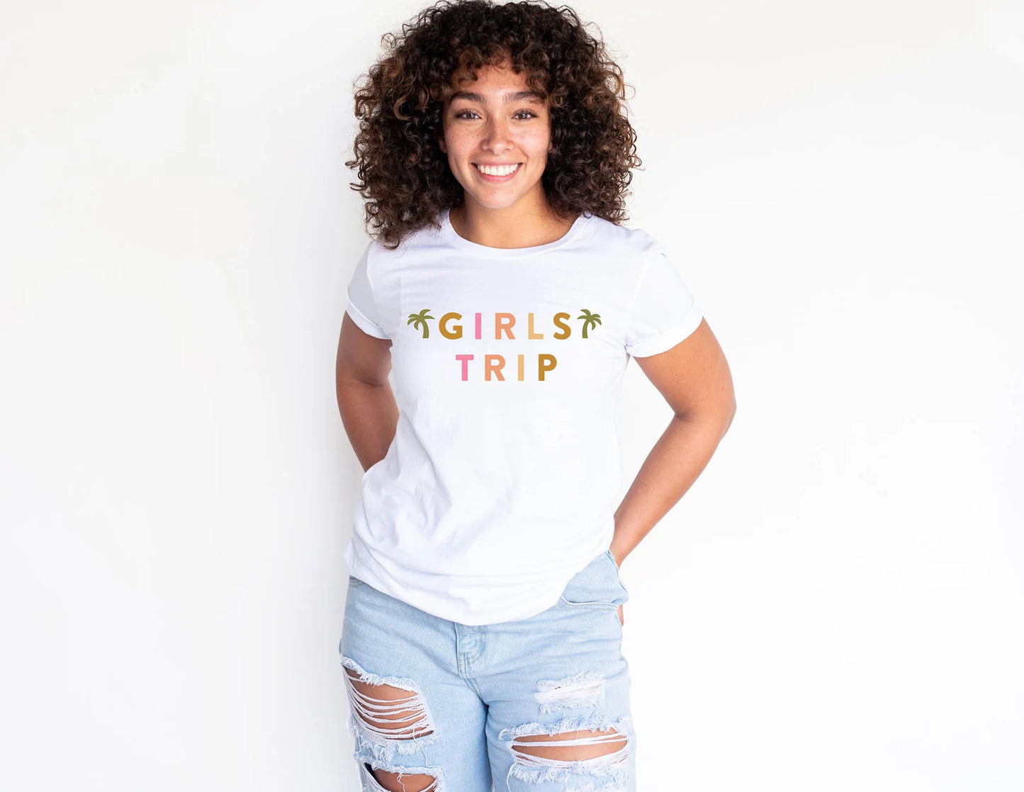 Palm Girls Trip Shirt for you and your best friends!