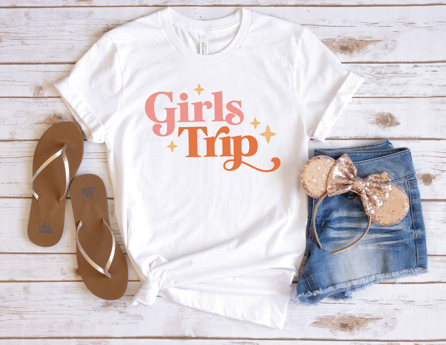 Summer Girls Trip Shirt outfit idea