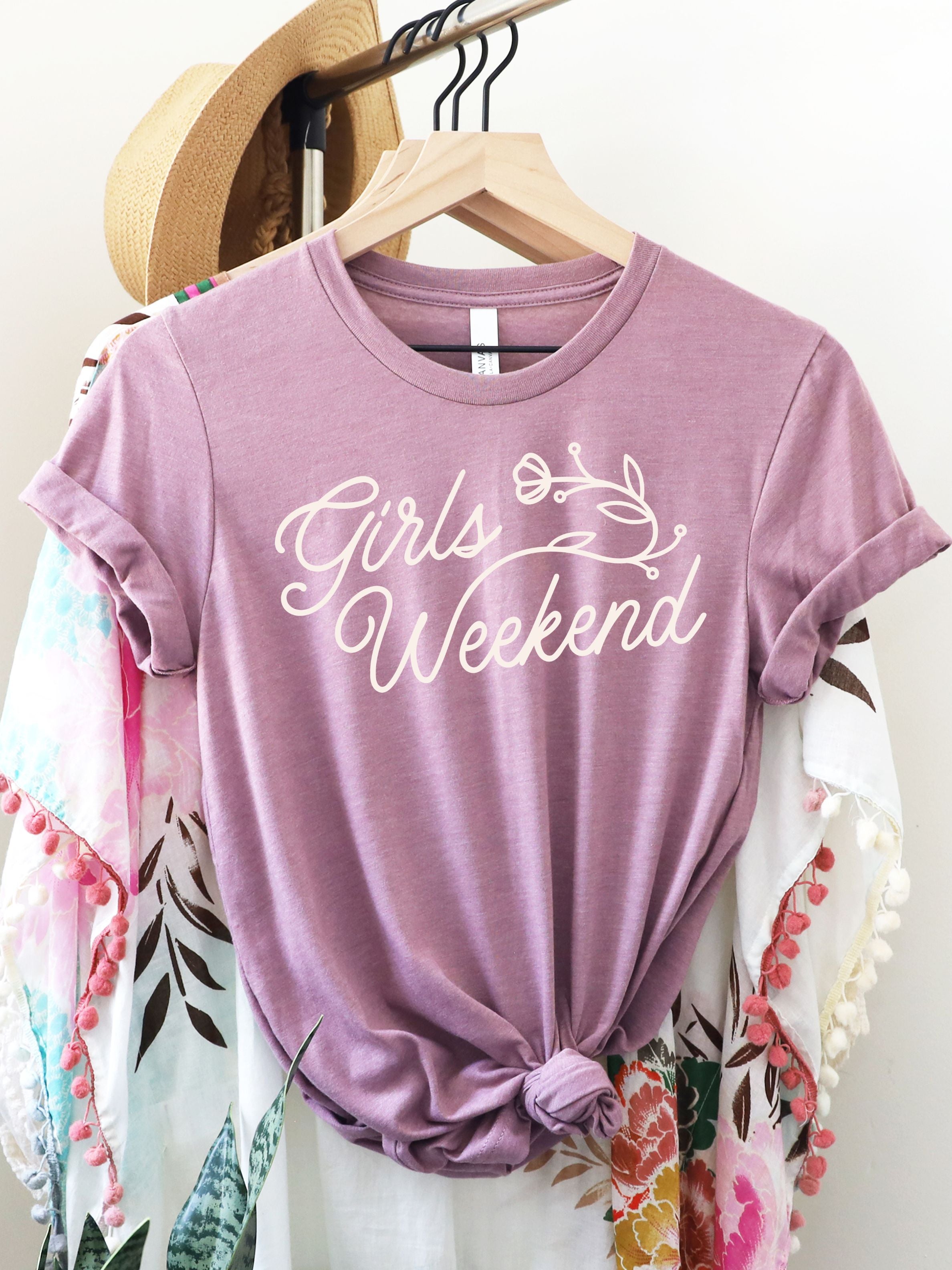 Girls store weekend tshirt