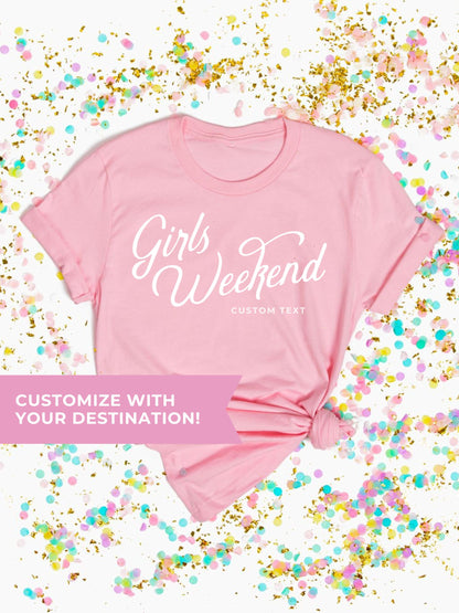 Customizable Girls Trip Shirt