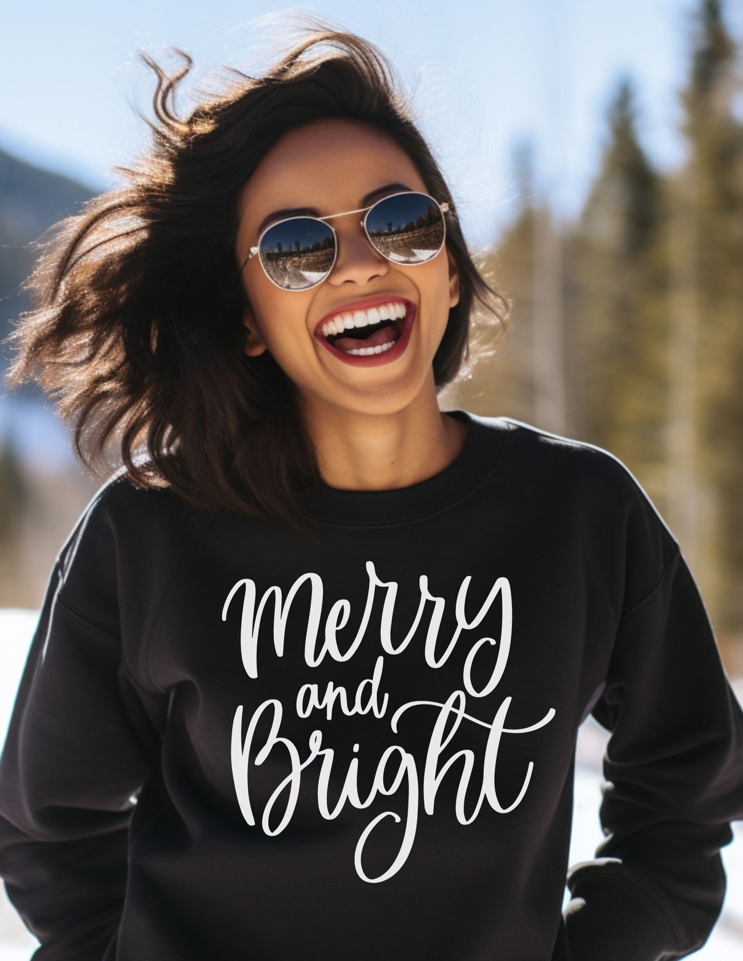 Merry and Bright Sweatshirt