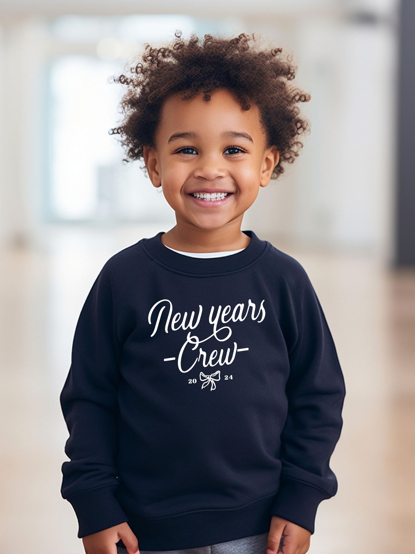 Kids New Years Crew Sweatshirt