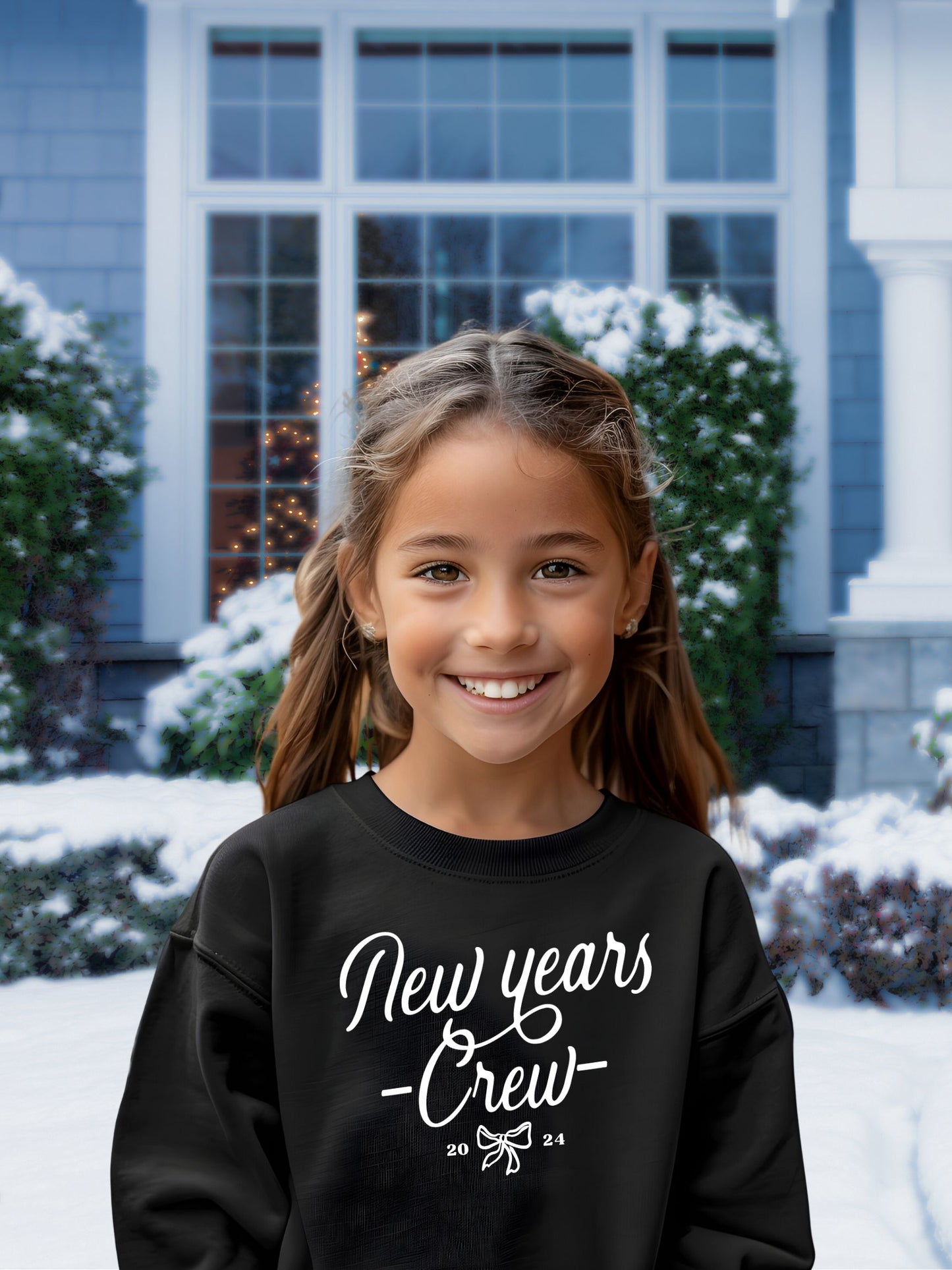 Kids New Years Crew Sweatshirt