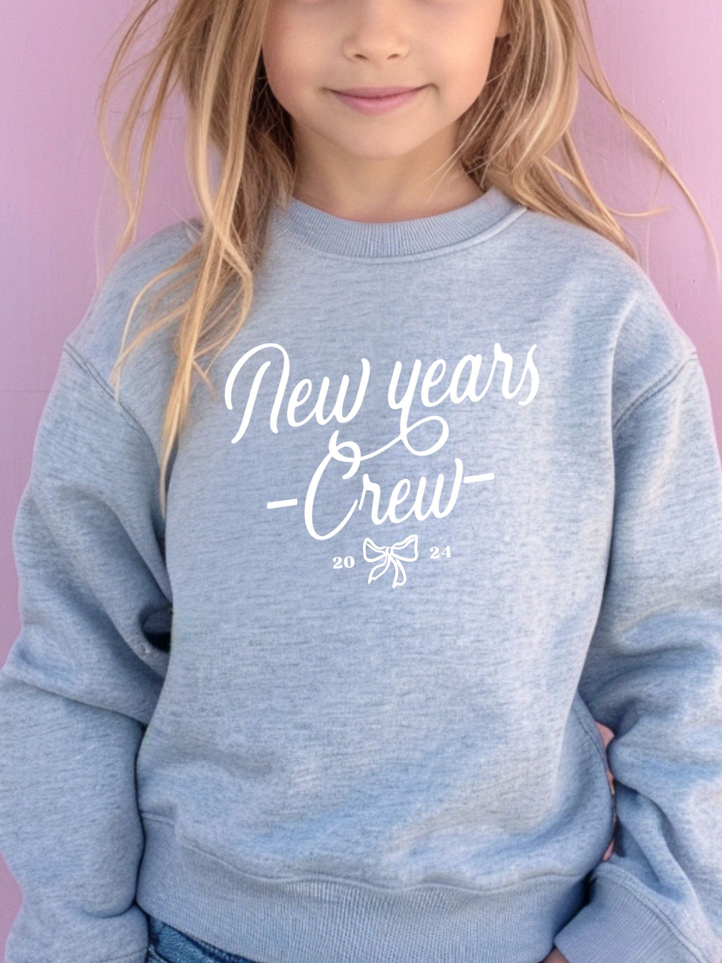 Kids New Years Crew Sweatshirt