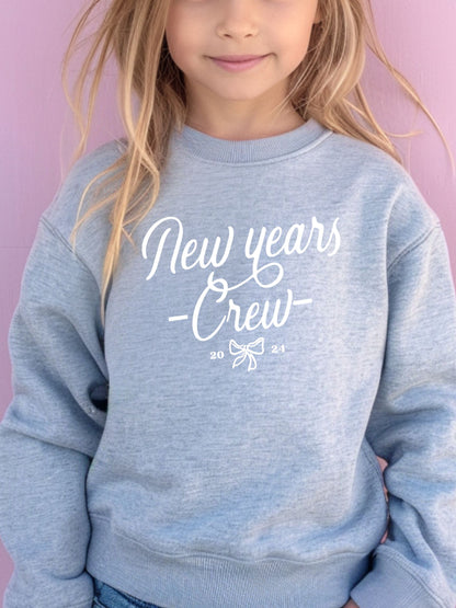 Kids New Years Crew Sweatshirt