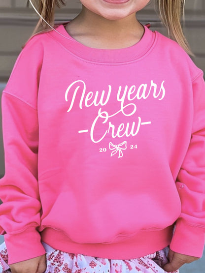 Kids New Years Crew Sweatshirt