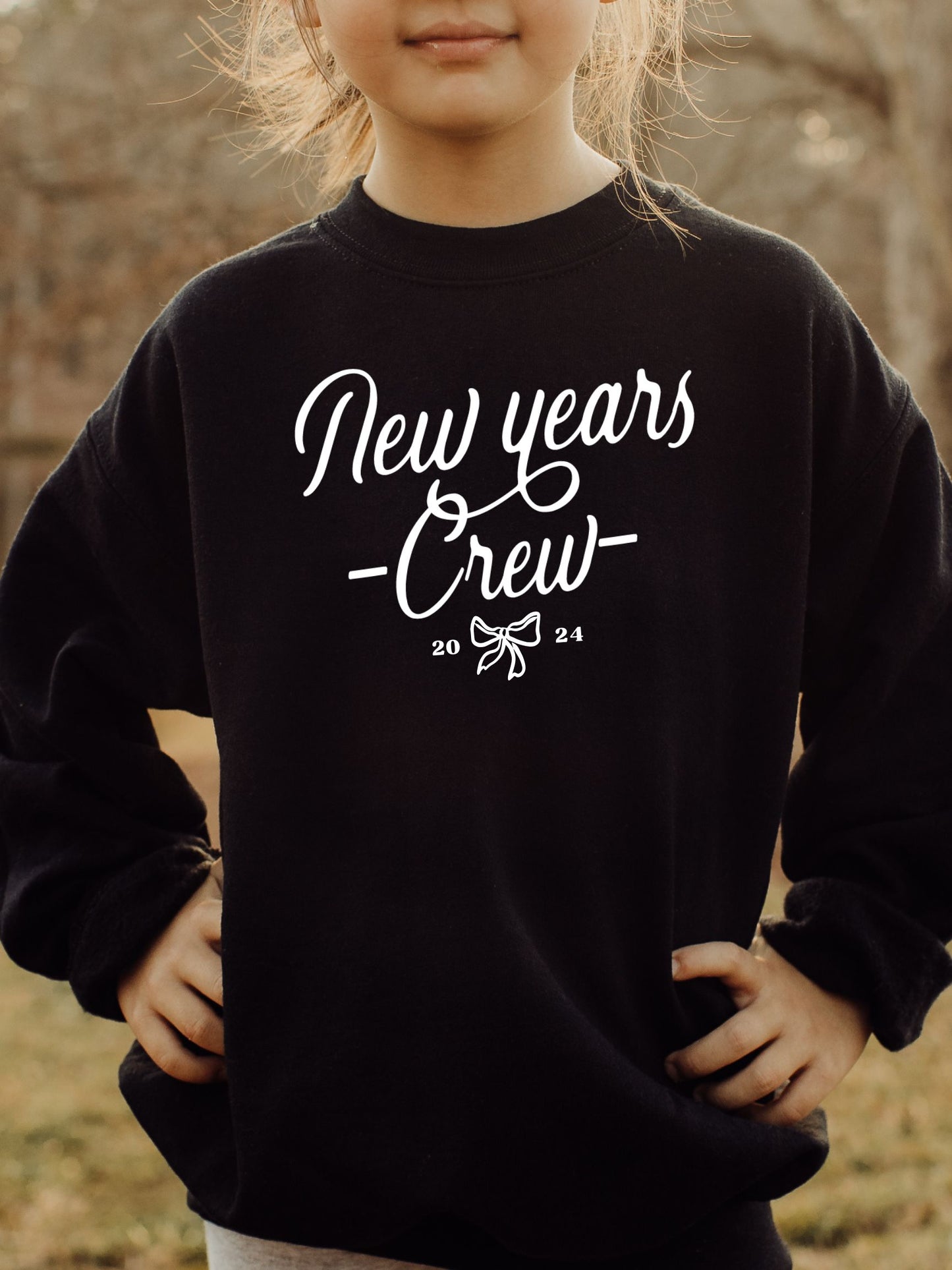 Kids New Years Crew Sweatshirt