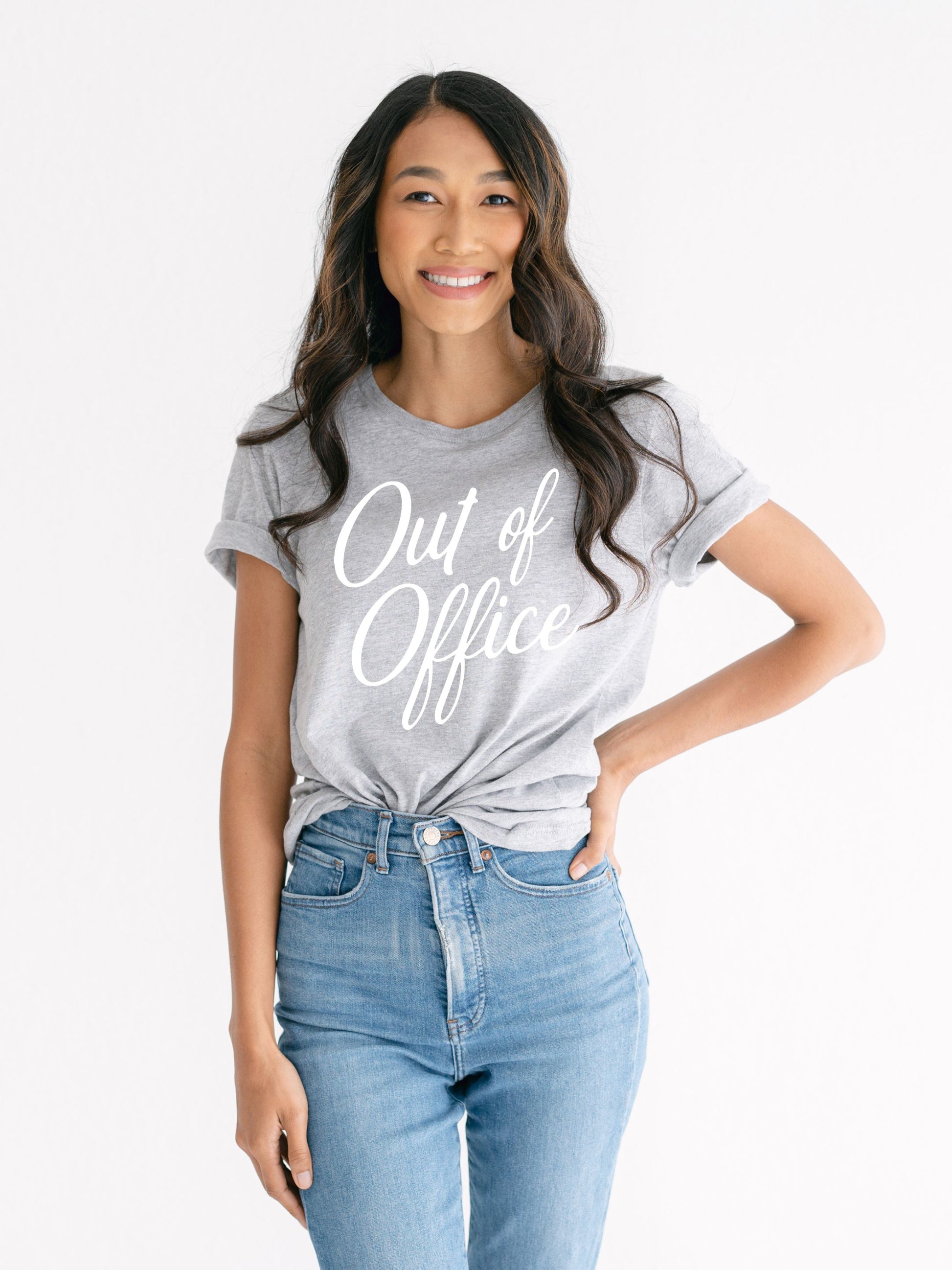 Grey Out of Office T-Shirt