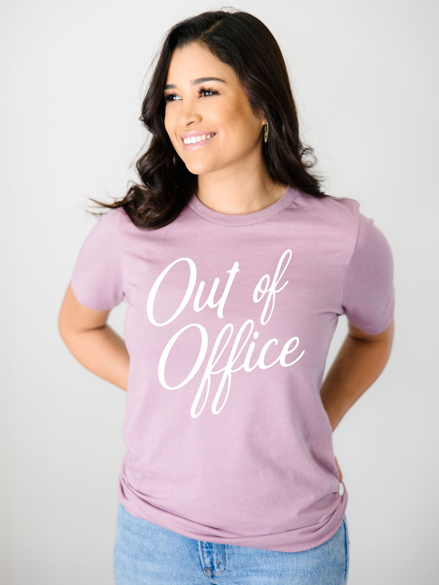 Purple Out of Office T-Shirt